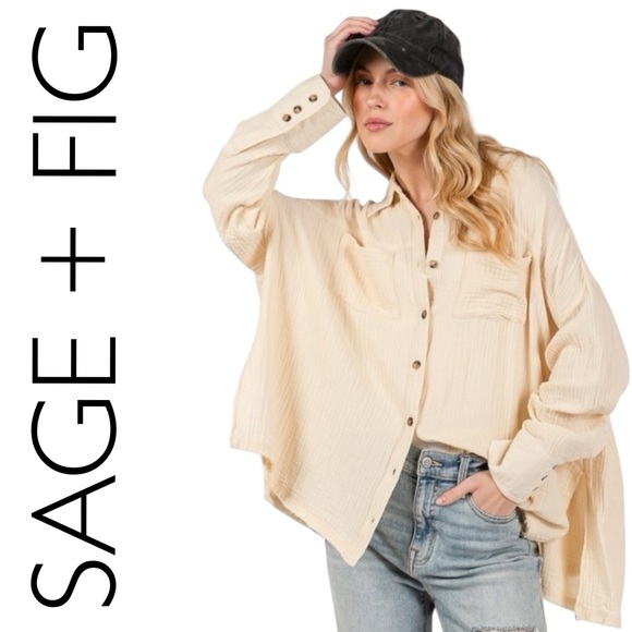 Tops - 707:  SAGE + FIG NWT TOP